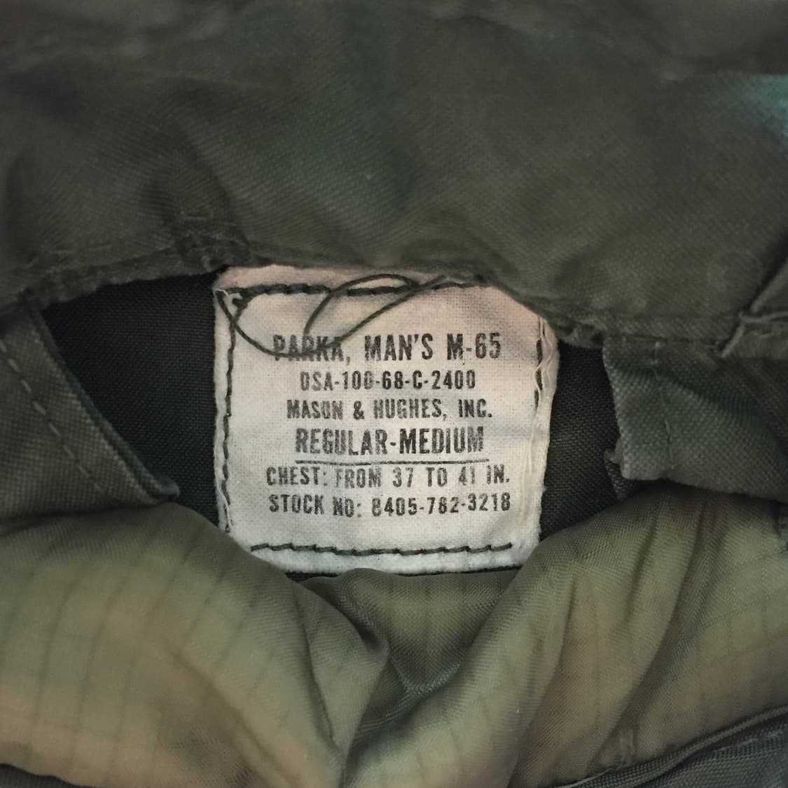 60s 1st M-65 피시테일파카 1세대 상품이미지3