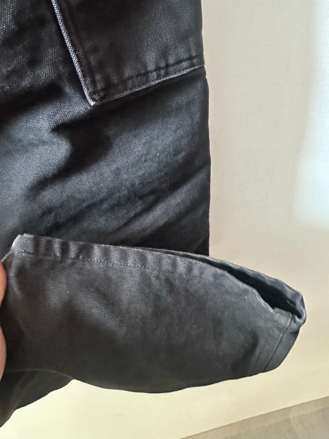 (마지막 가격인하)아오이로 커티드 더블니 블랙펄 0사이즈 상품이미지5