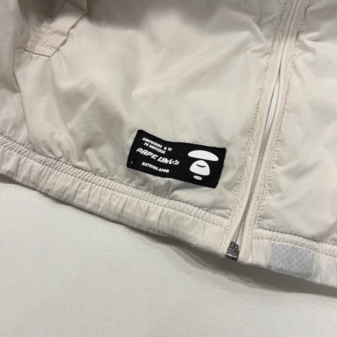[S] 에이프 Aape 카모 후드 바람막이 그레이 A281 상품이미지7