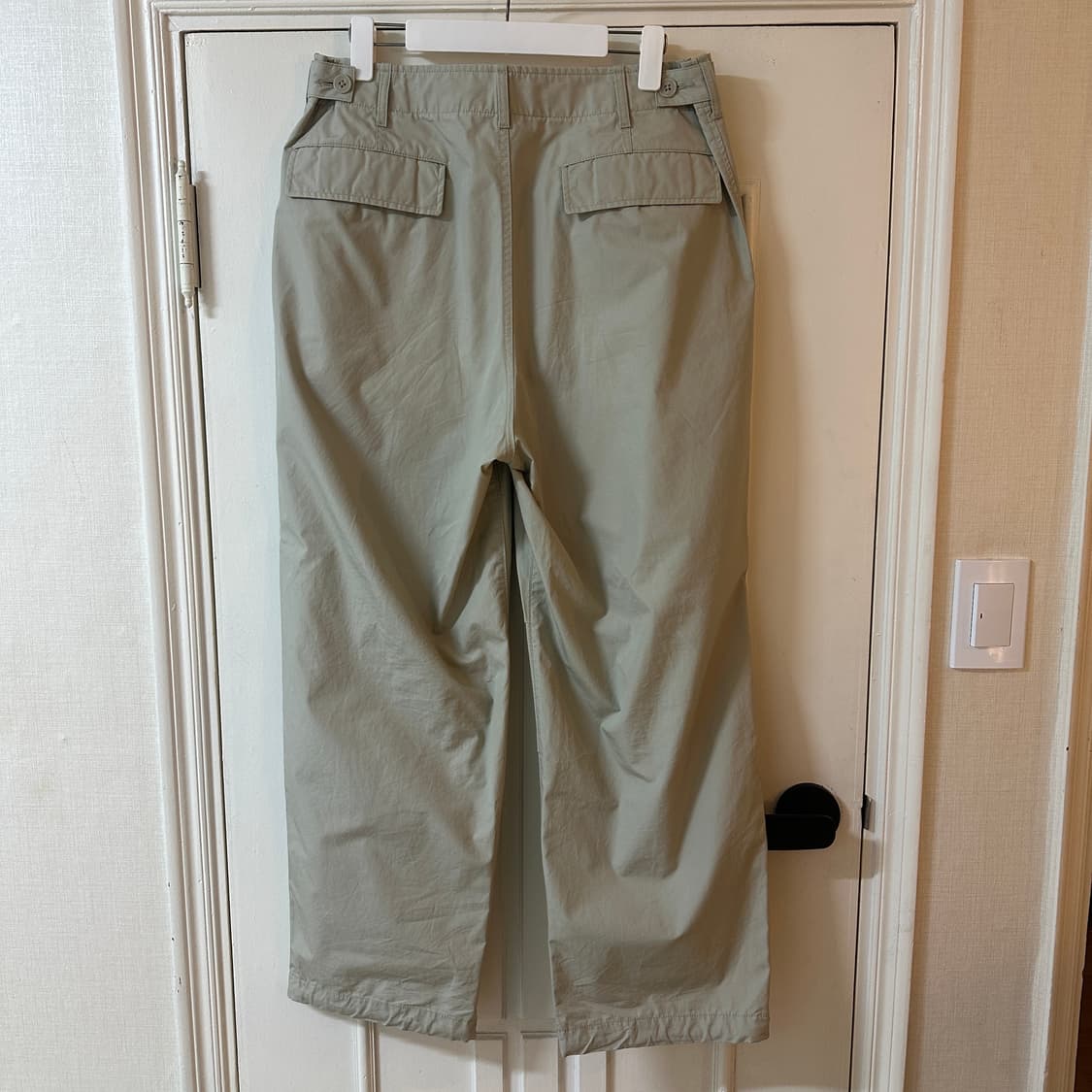 유니클로 파라슈트 코튼 와이드 팬츠 상품이미지2