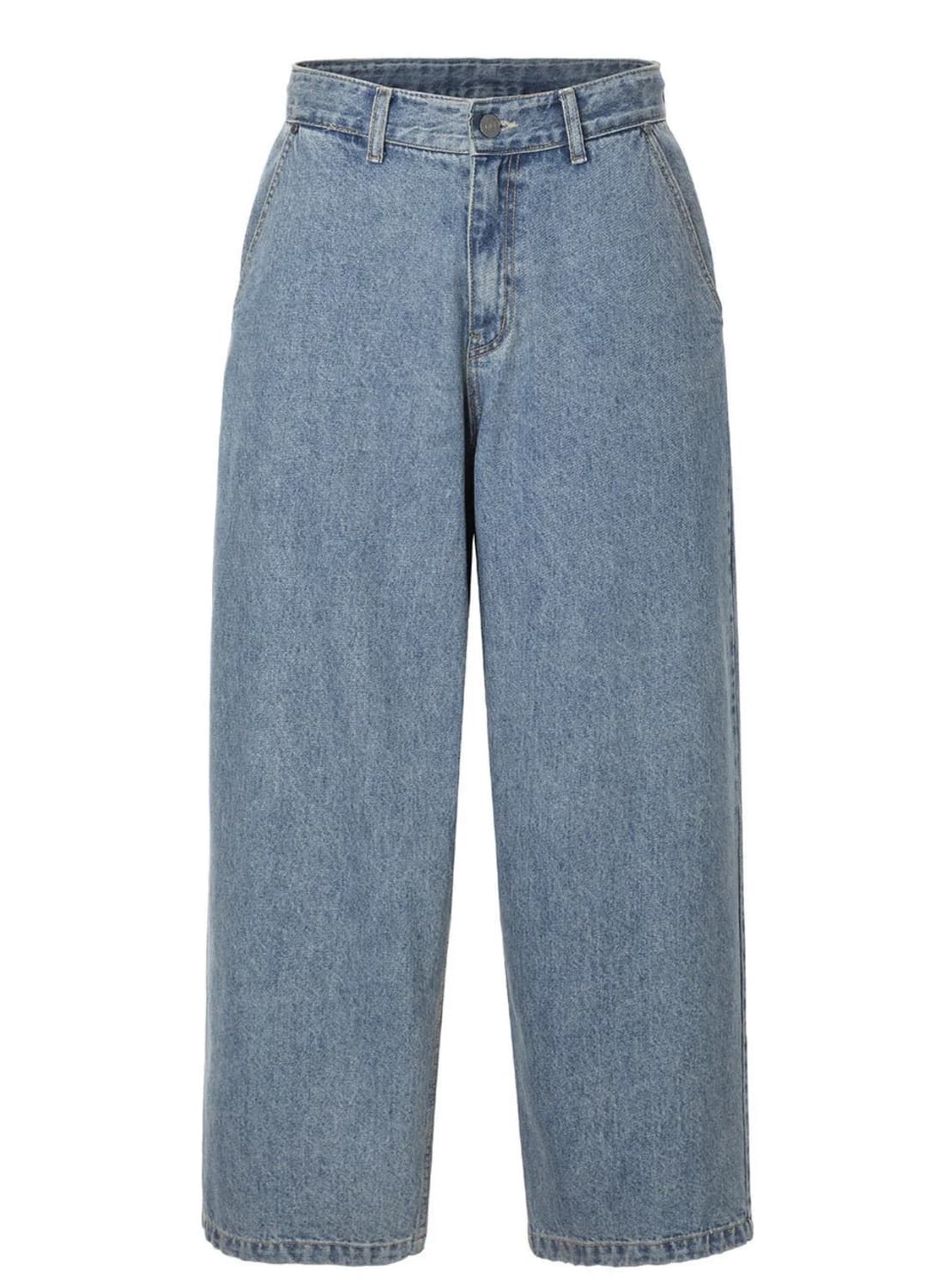 쓰리타임즈 Balloon baggy jeans 벌룬 배기진 XS 상품이미지1