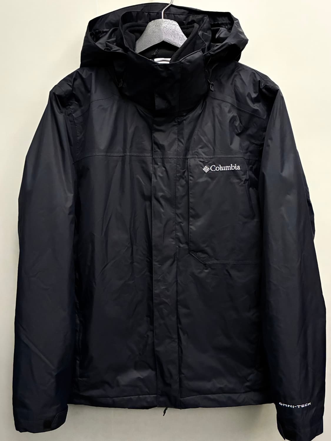 (M~L)컬럼비아 2 in 1 팁톤 피크 옴니테크 플리스 바람막이 점퍼 상품이미지2