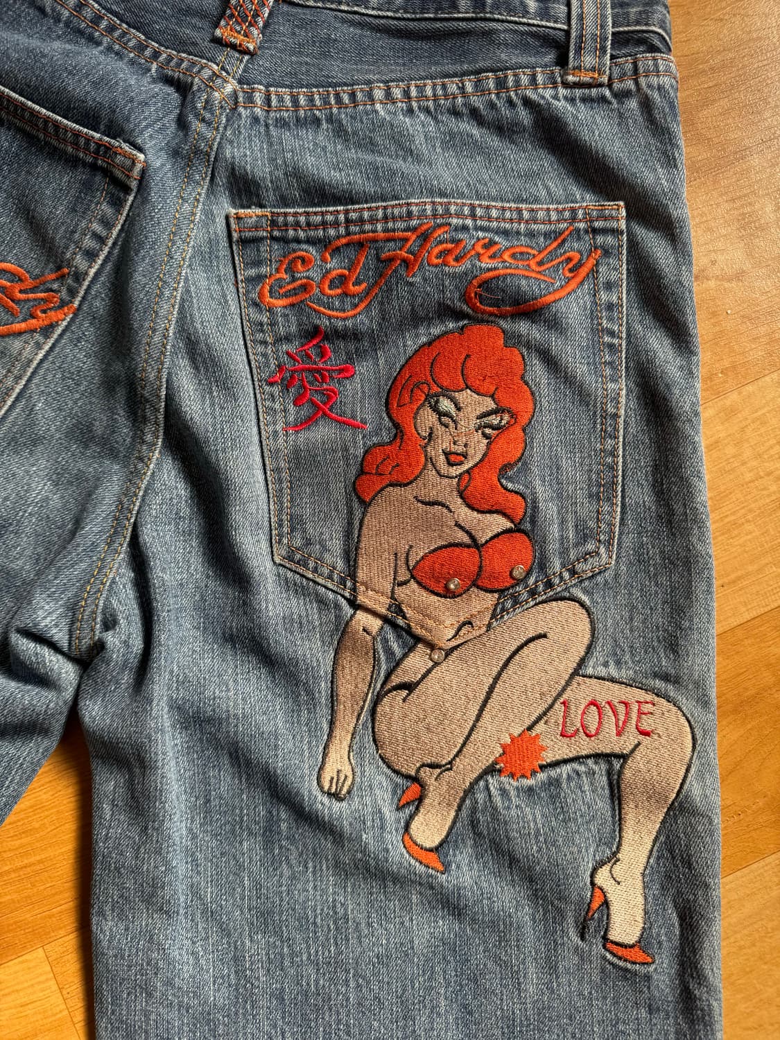 Vintage Ed Hardy Jeans  상품이미지1
