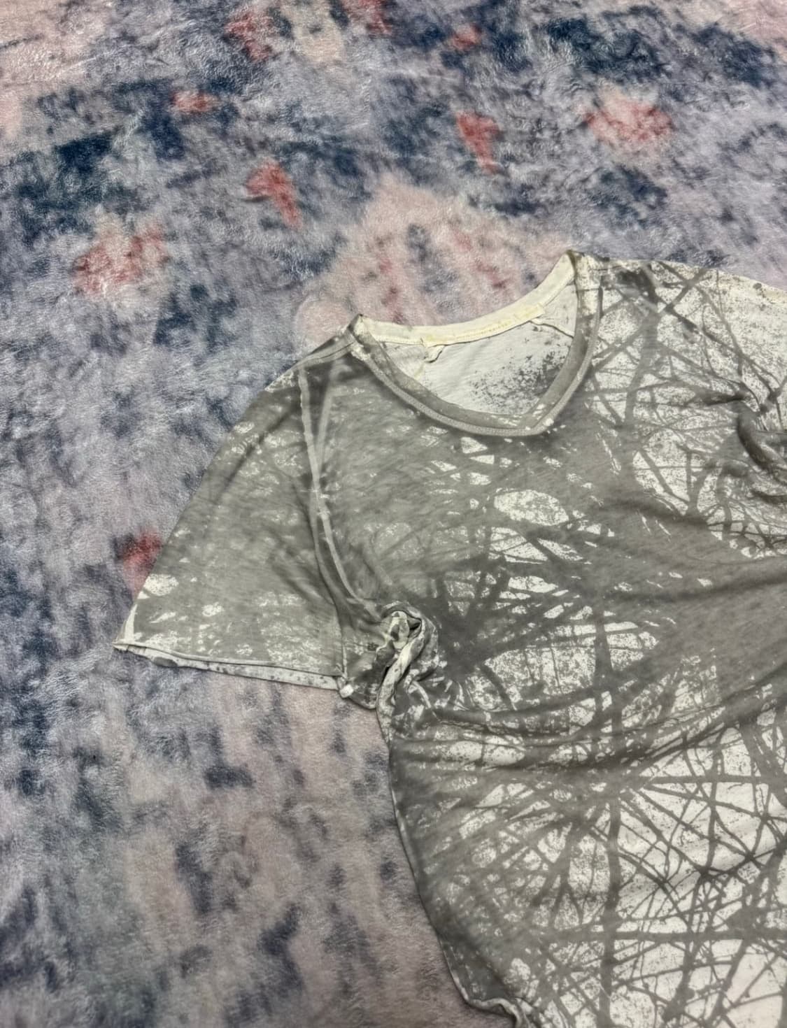 Julius 14ss ghost printing cut sew 상품이미지4