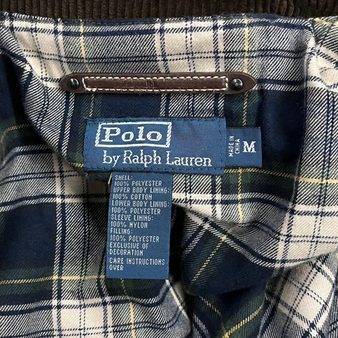 [정품/M] 폴로 랄프로렌 퀼팅 자켓 베이지 b15 상품이미지5