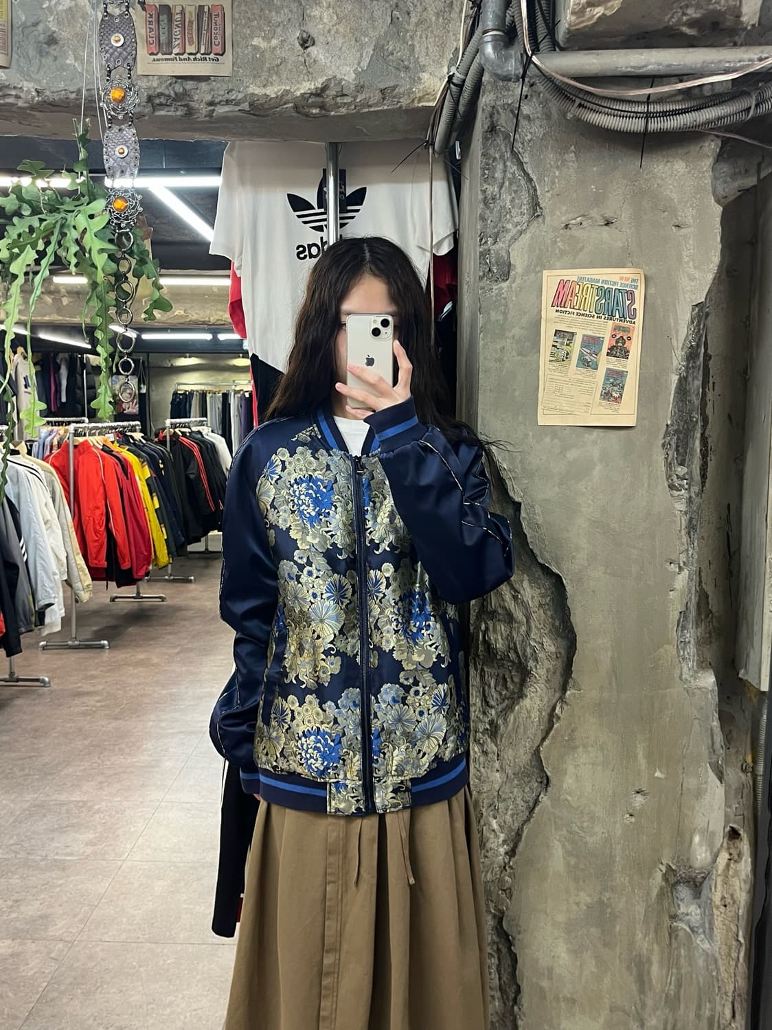 게스 스카잔 네이비 L #csz1868 상품이미지2