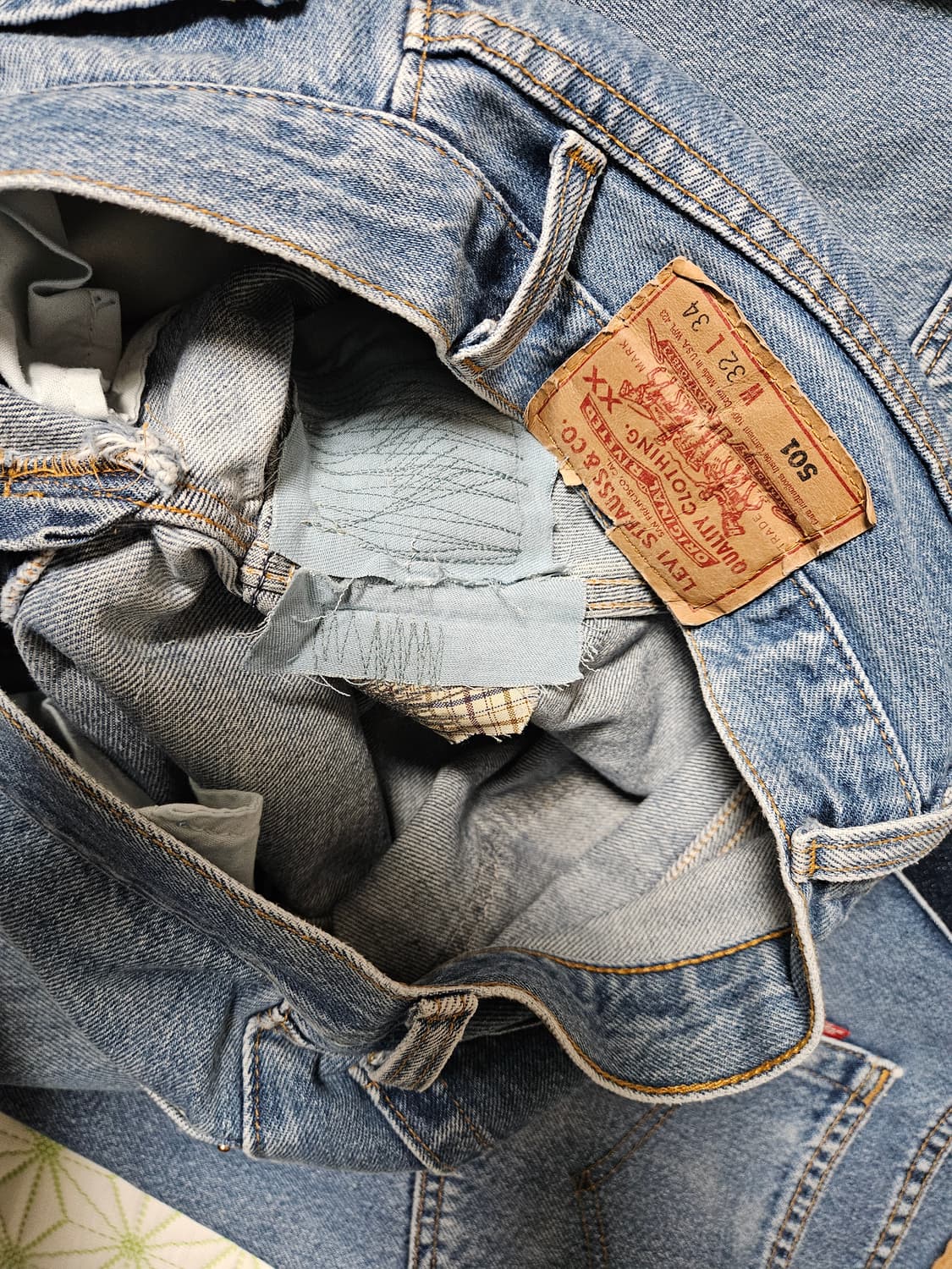 90s levis 501 32x34 리바이스 빈티지 상품이미지4