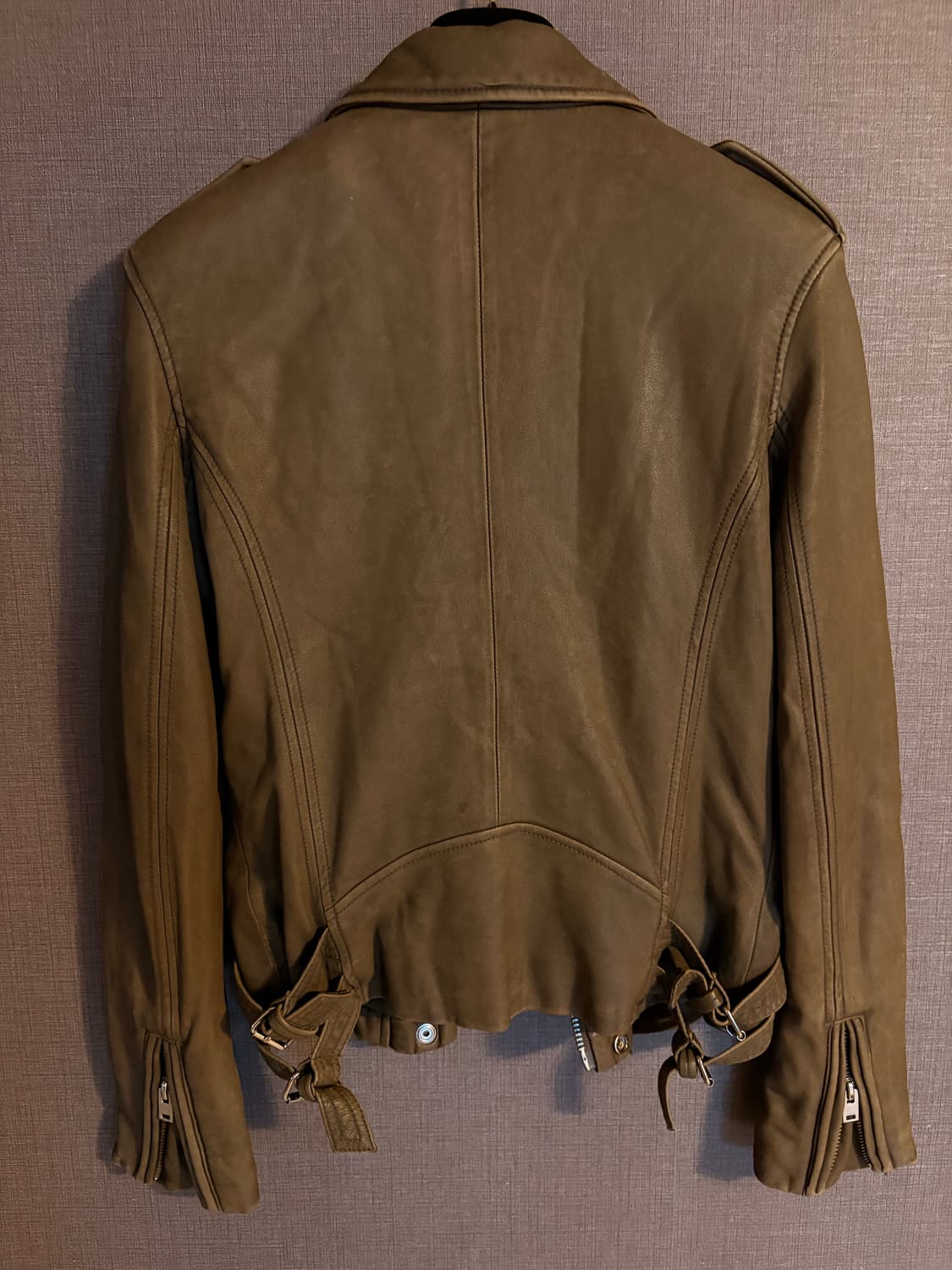 IRO 양가죽100% 라이더 자켓 34 상품이미지5