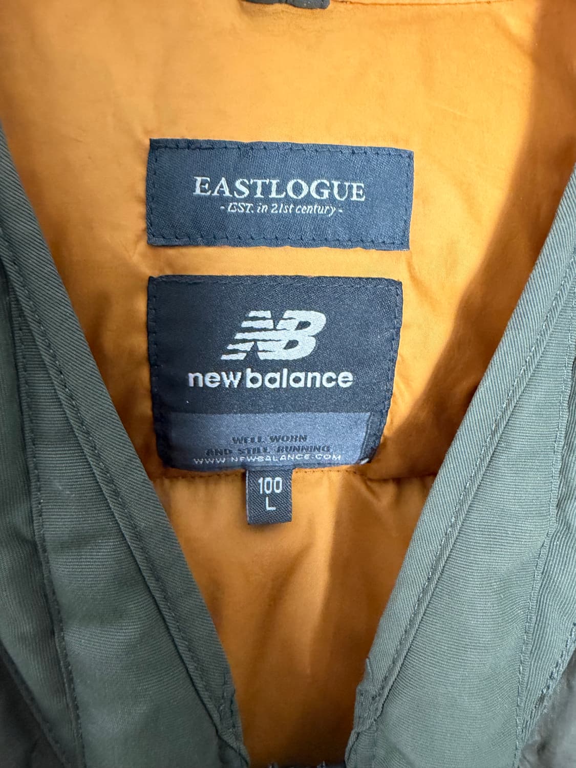 뉴발란스 이스트로그 경량패딩 뉴발란스패딩 이스트로그패딩 상품이미지4