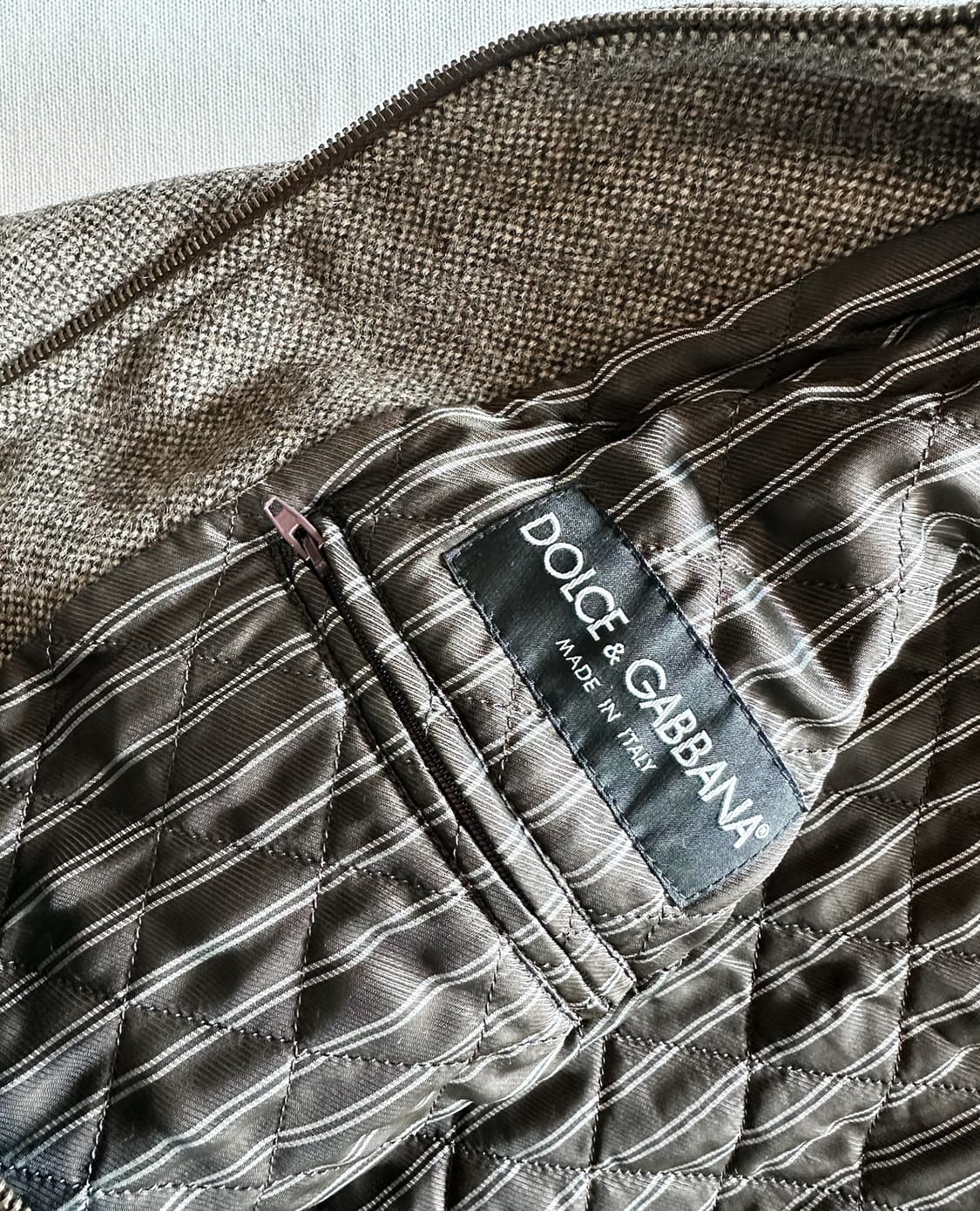 DOLCE&GABBANA herringbone quilted jacket 상품이미지10