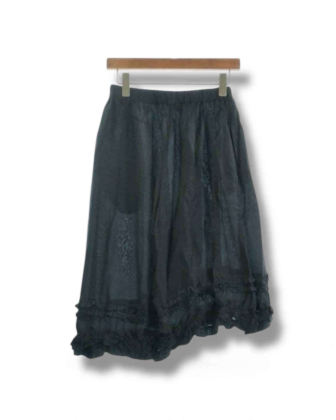 꼼데가르송 asymmetric sheer frill pants 상품이미지2