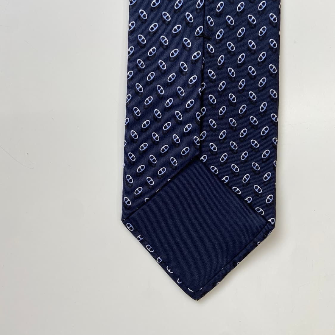 에르메스 기하학 모노그램 넥타이 정품 명품(HERMES) 8.7cm 상품이미지7