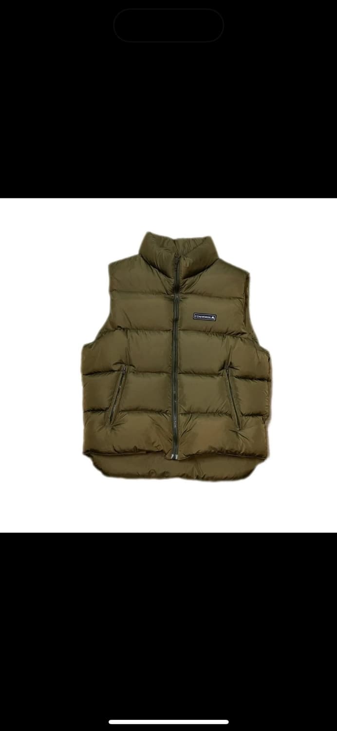 컨버스 빈티지 패딩 조끼 상품이미지1