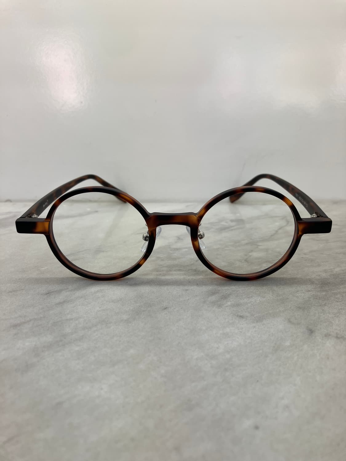 B59 HL 데미 라운드 뿔테 안경7671 상품이미지6