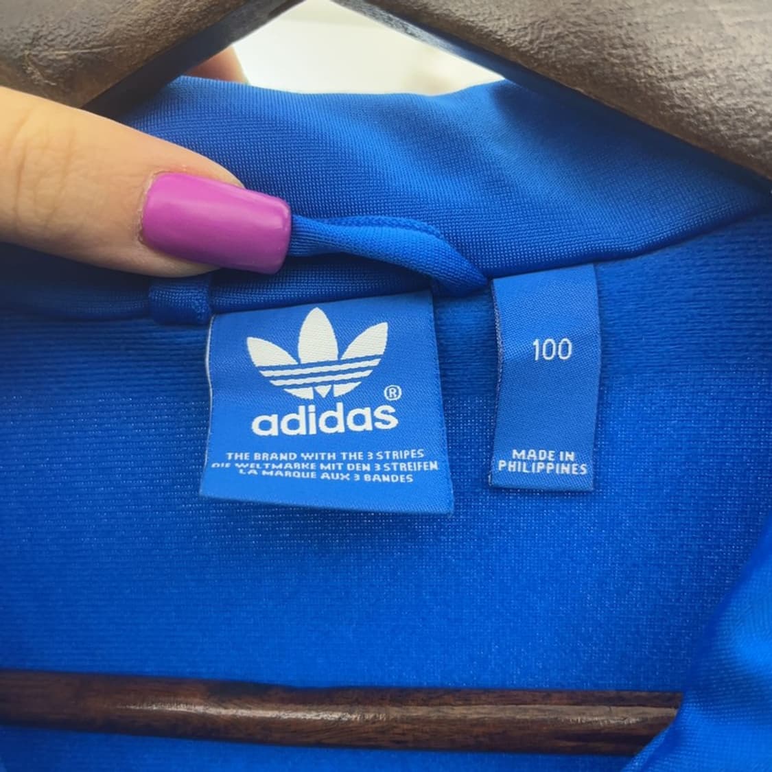 아디다스 레트로 Y2K 유로파 빅트레포일 져지 집업 100 C07239 상품이미지5