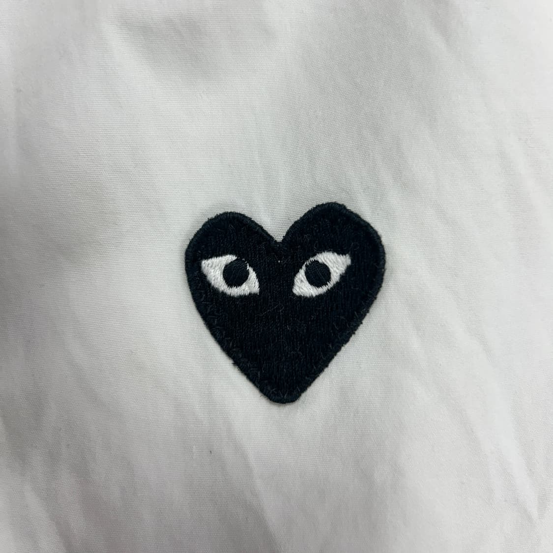 꼼데가르송 블랙와펜 화이트셔츠(S) 상품이미지4