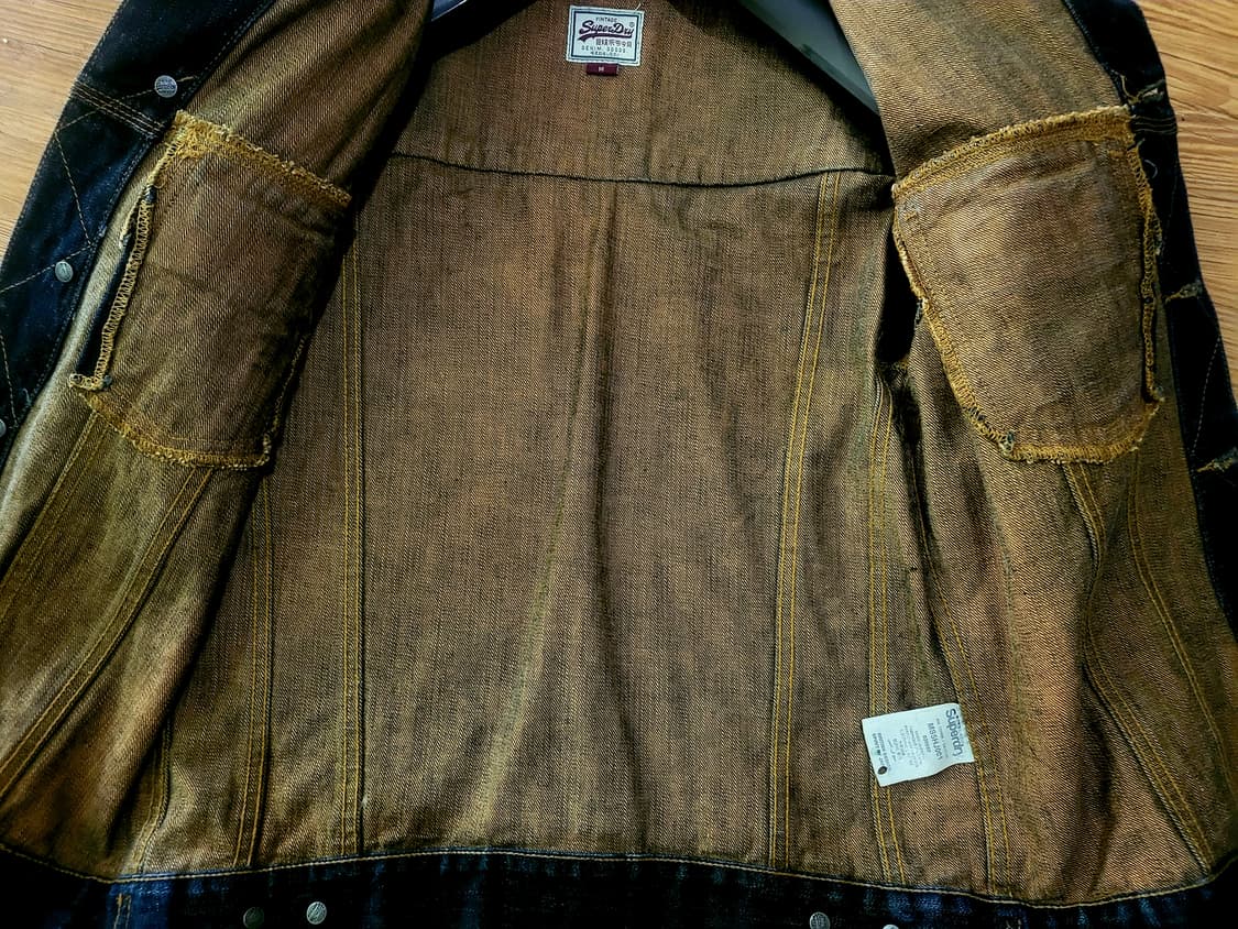 [택달린 새상품] SUPERDRY 수퍼드라이 청자켓 상품이미지9