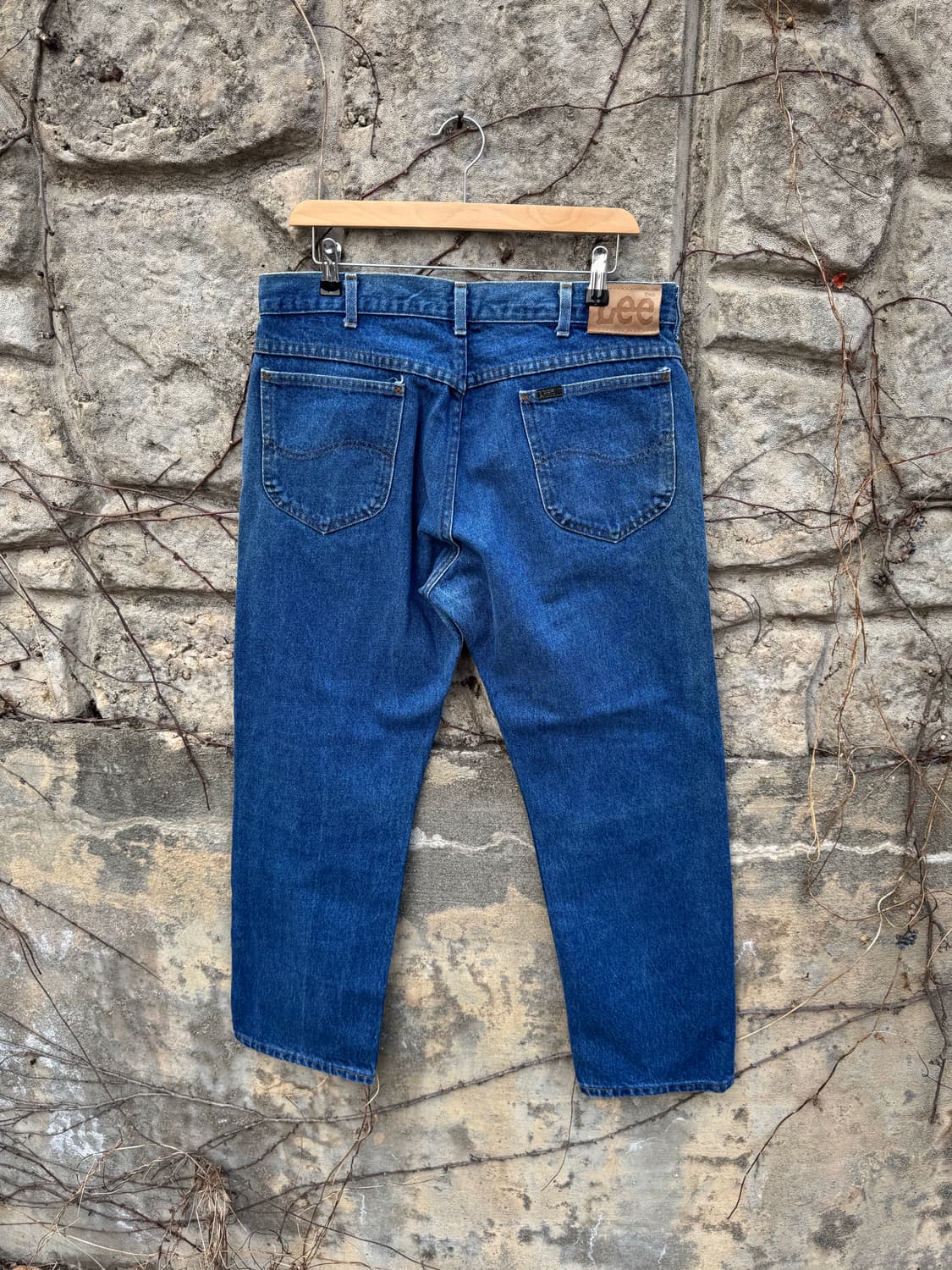 90s lee 빈티지 200 스트레이트핏 워싱 데님 팬츠 상품이미지2
