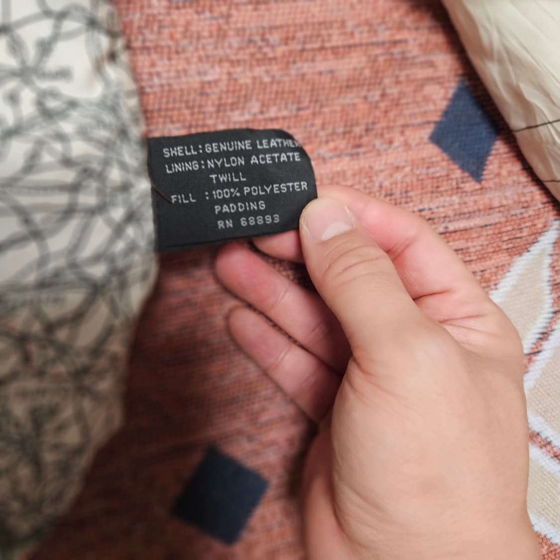 90s 하드록카페 A-2 자켓 / 메이드 인 코리아 상품이미지8