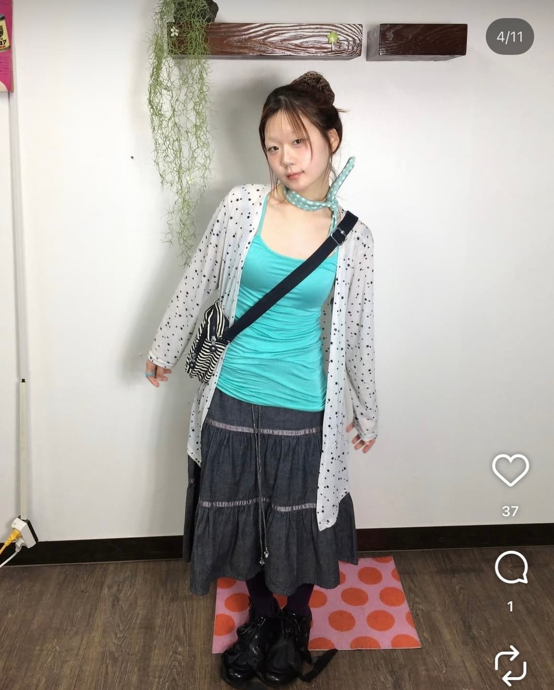 차일드 매거진 별 가디건 상품이미지2
