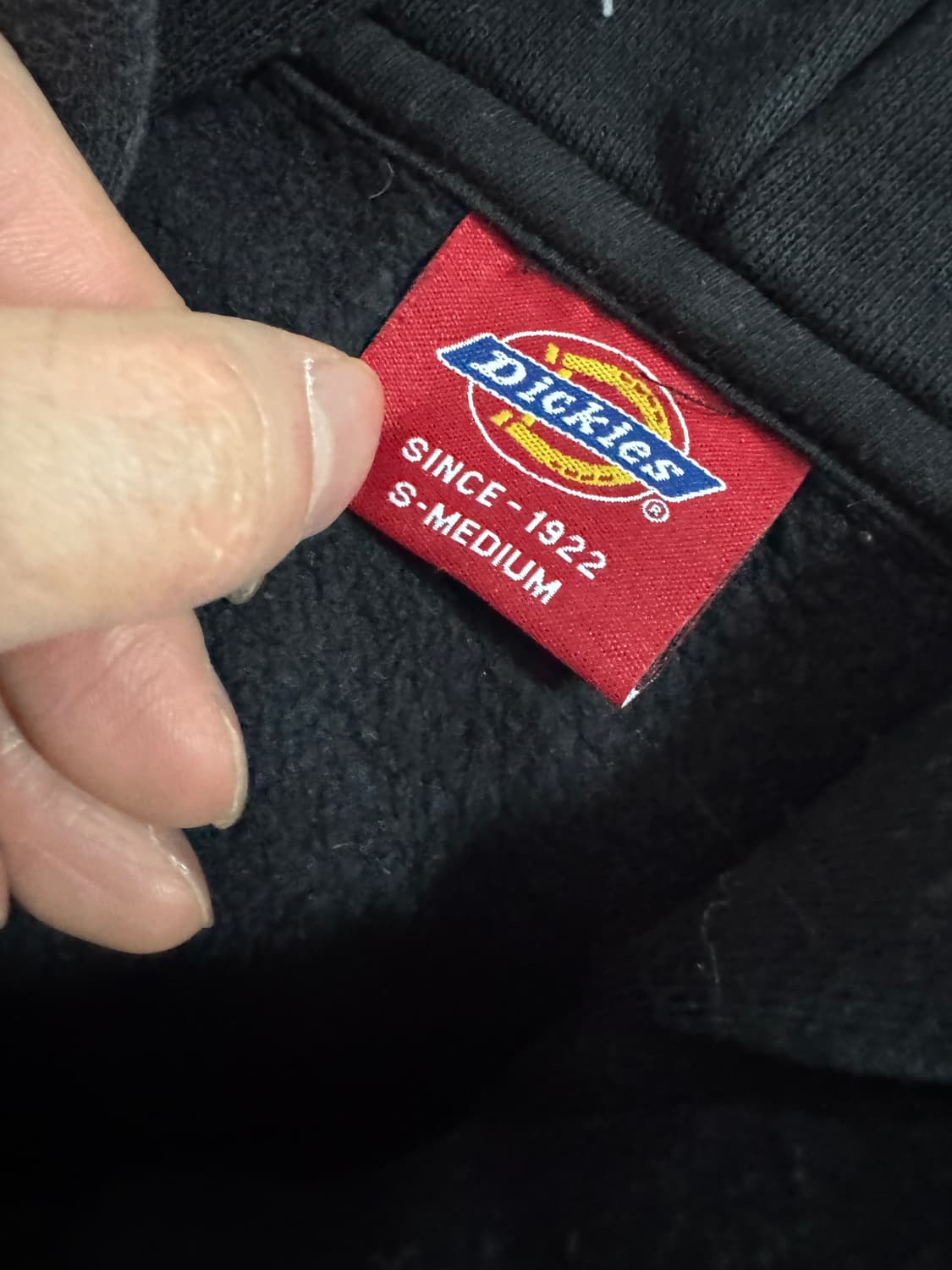 디키즈 텍사스 옐로우 로고 기모 후드집업 M~S 상품이미지3