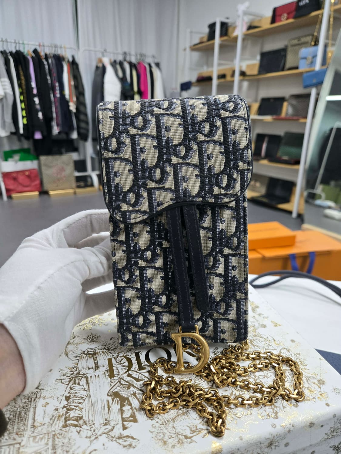 [40%할인] 디올 오블리크 폰홀더백 상품이미지1