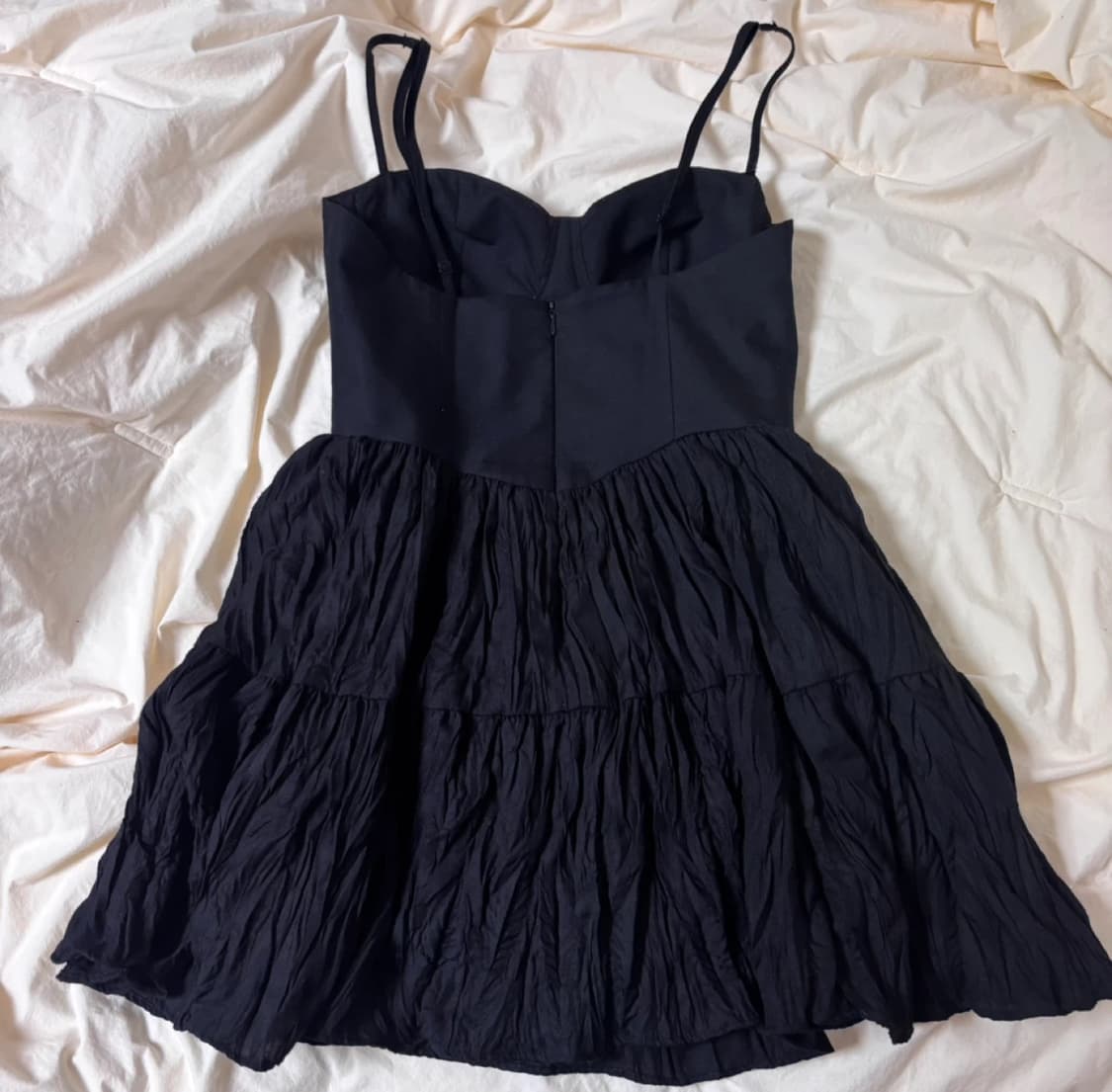 낫유어로즈 sasha dress 사샤 미니드레스 블랙 M(정가14만8천) 상품이미지5