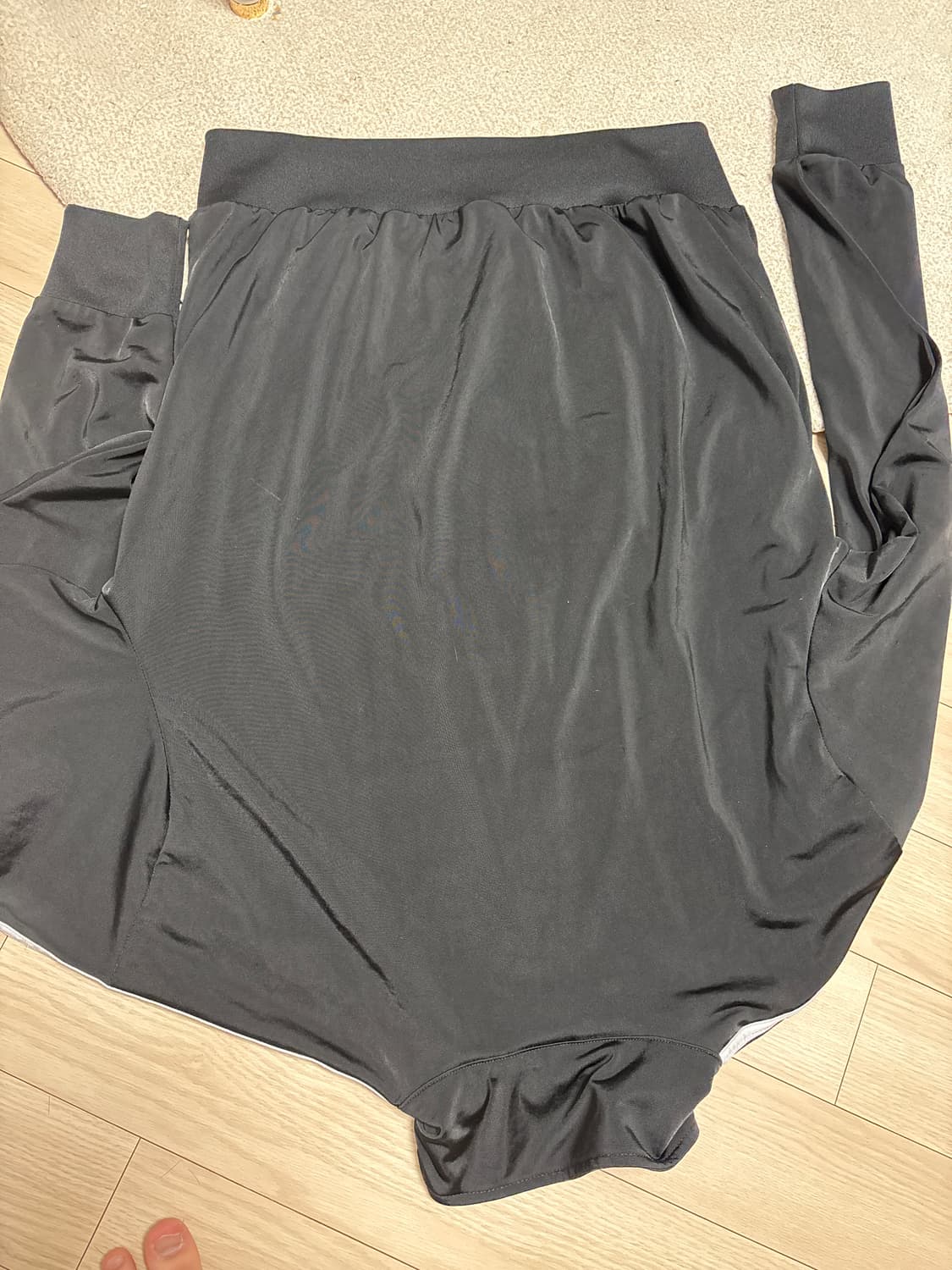 (무배)오버핏 여리 신형 파이어버드 아디다스 져지 블랙 상품이미지2