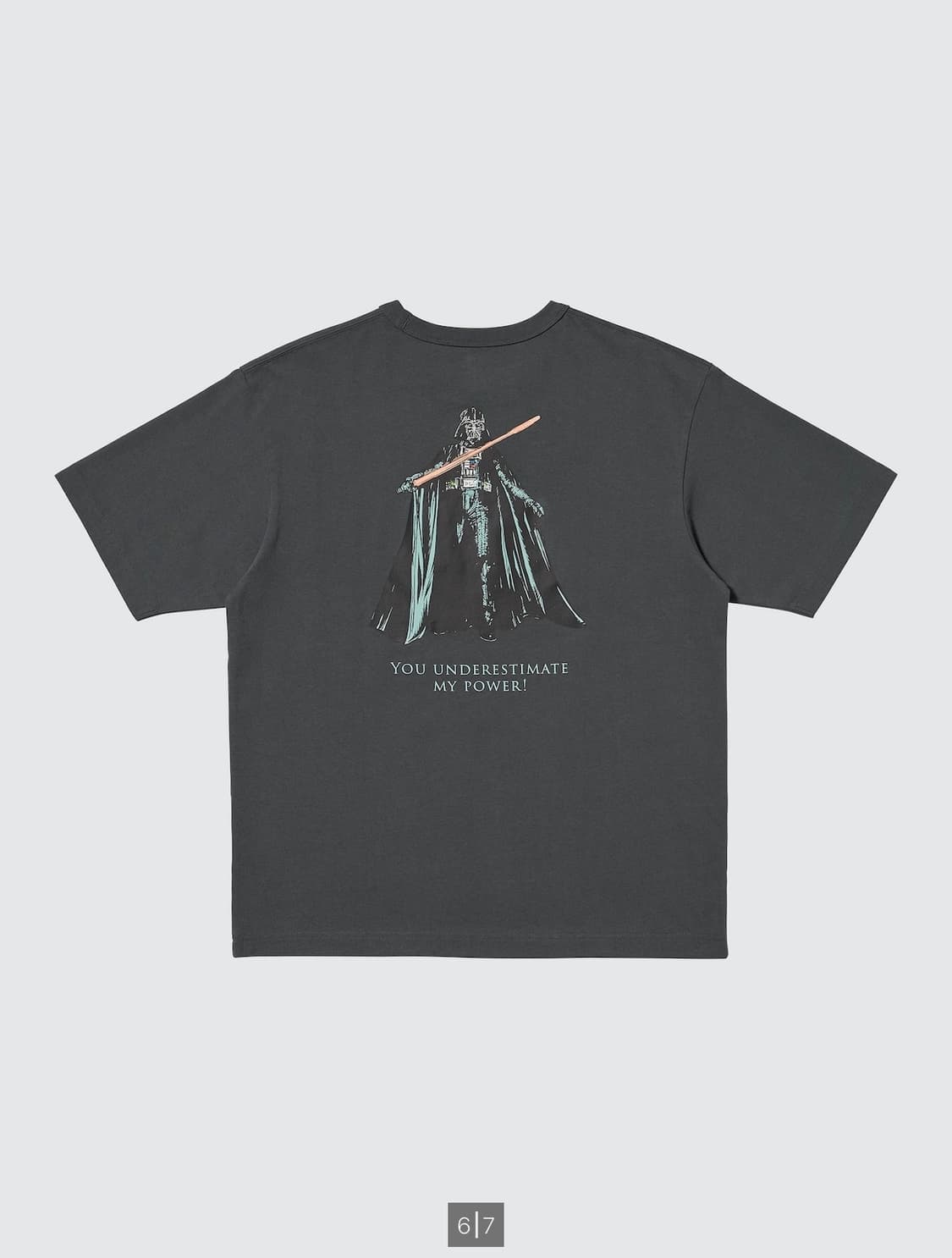 [4XL] 유니클로 스타워즈 UT 다크그레이 상품이미지2