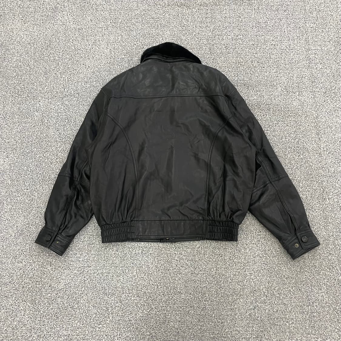 아르페지오 램스킨 양가죽 봄버재킷 0120HS1 상품이미지4