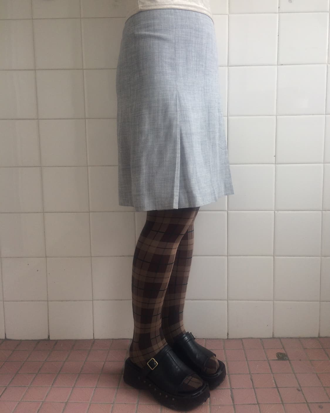 Pleats midi skirt 상품이미지5