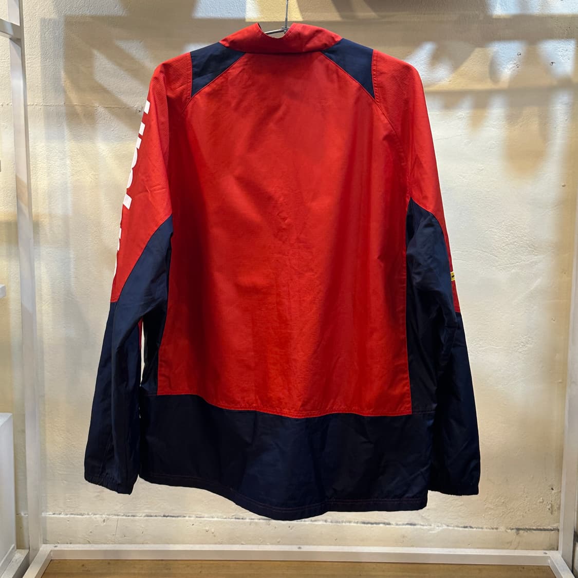 엄브로 바람막이 자켓 레드 네이비 100 상품이미지5