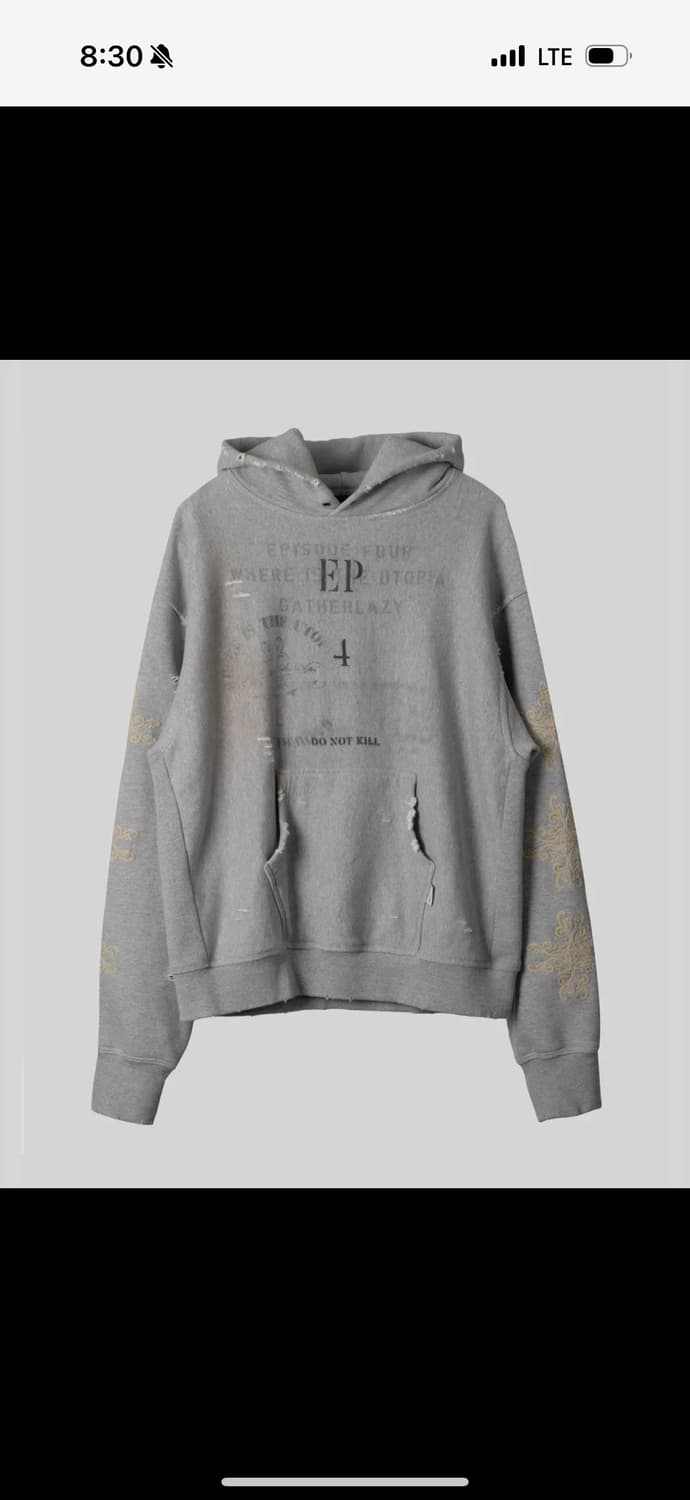 2size 게더레이지 후드 새상품 판매 상품이미지1