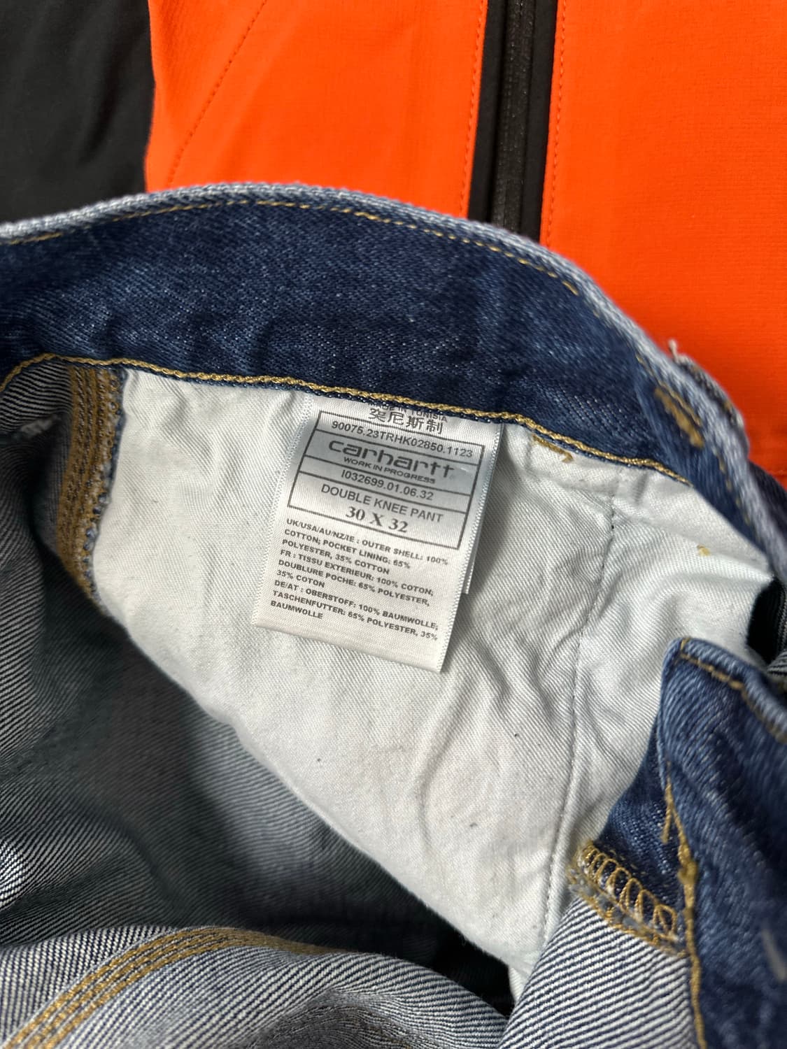 칼하트 WIP 더블니 30x32  상품이미지5