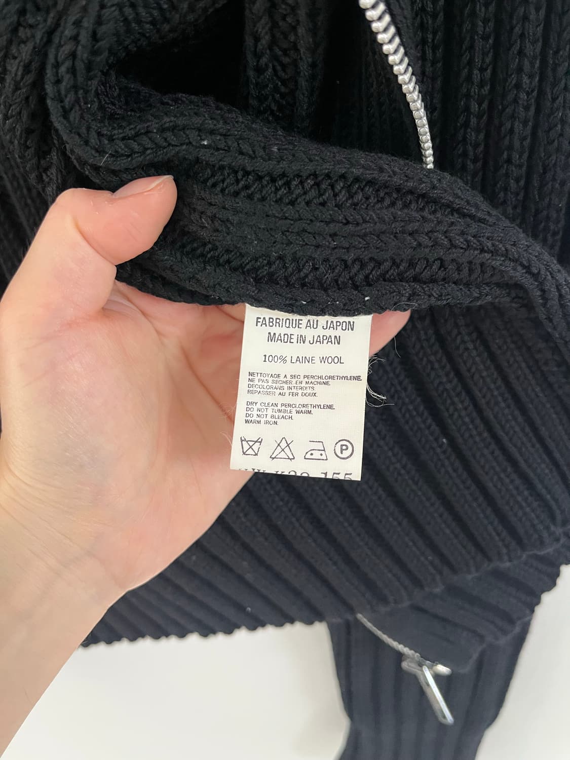 y‘s 니트 집업 상품이미지5