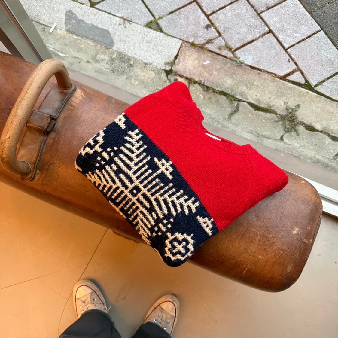 베네통 노르딕 스웨터 니트 상품이미지1