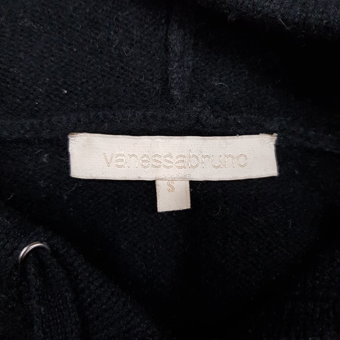 바네사브루노 야크 울 블렌드 니트 후드 풀오버 S사이즈 상품이미지6