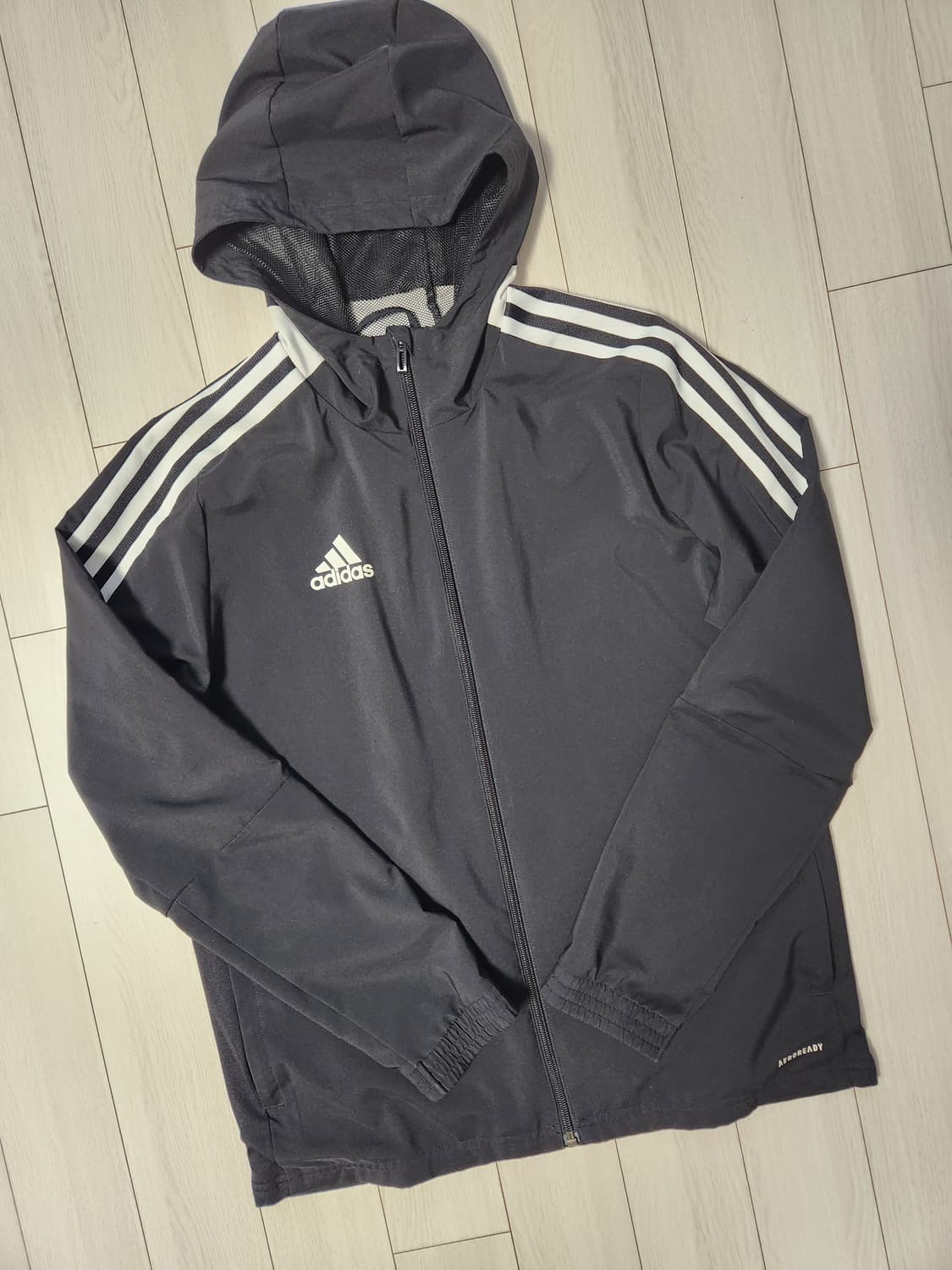 아디다스 TIRO21 WB Y 바람막이 후드 집업  저지 사이즈160(성 상품이미지2