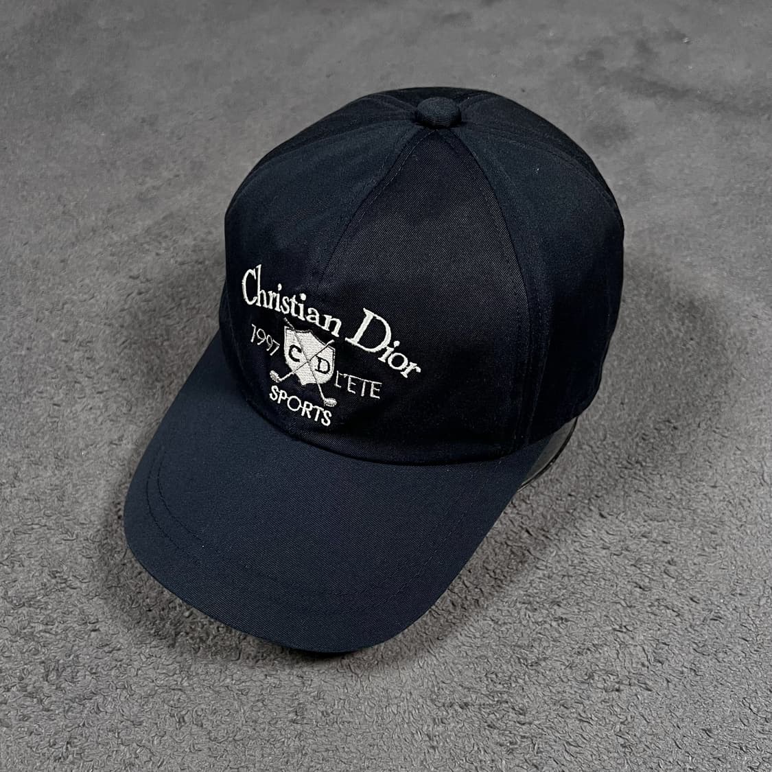 90's 디올 네이비 볼캡 상품이미지1