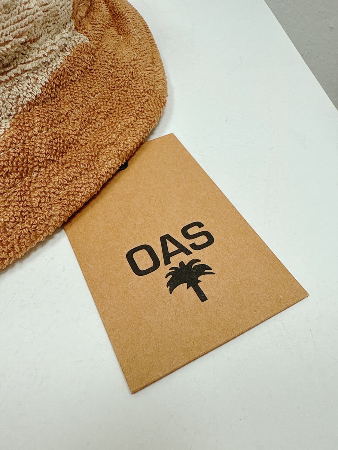 (정품/새상품) OAS COMPANY 공용 브라운 데저트 버킷 햇 상품이미지3