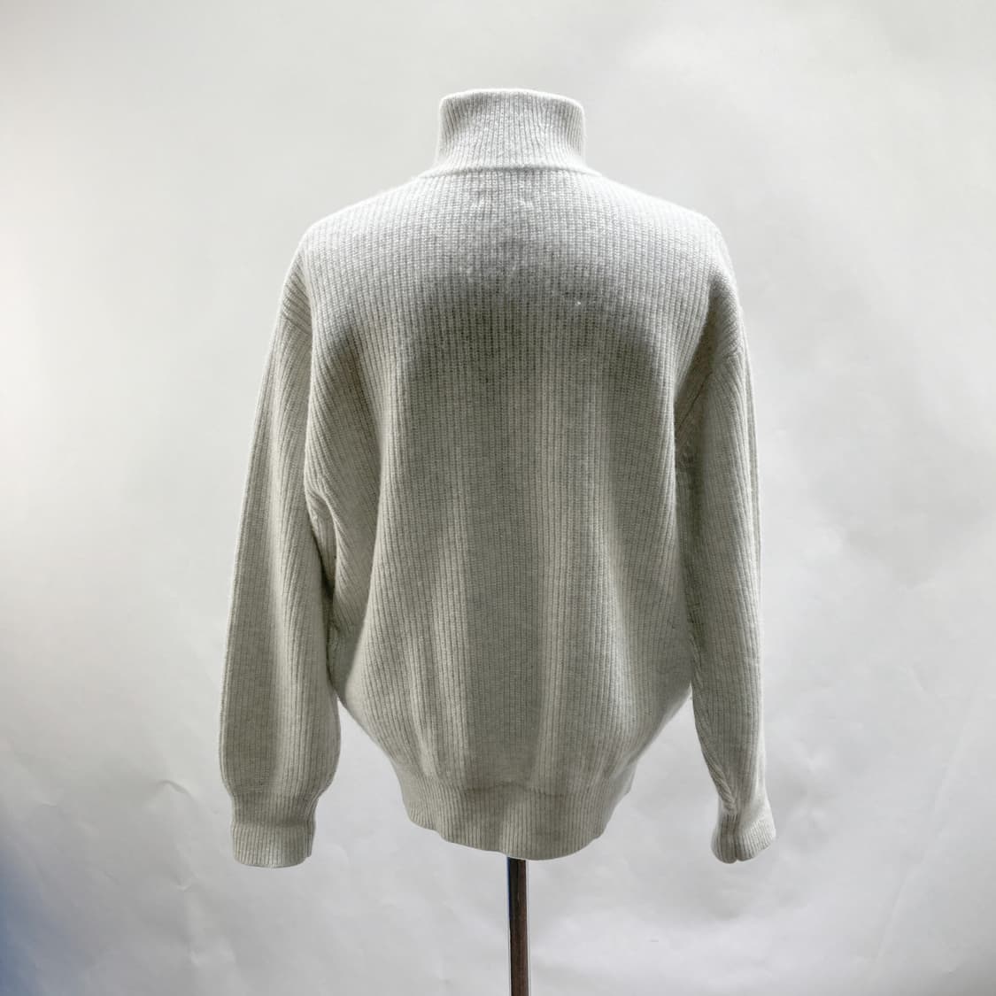 LEE 리 2024 남 하이넥 울집업가디건 베이지 M 상품이미지3