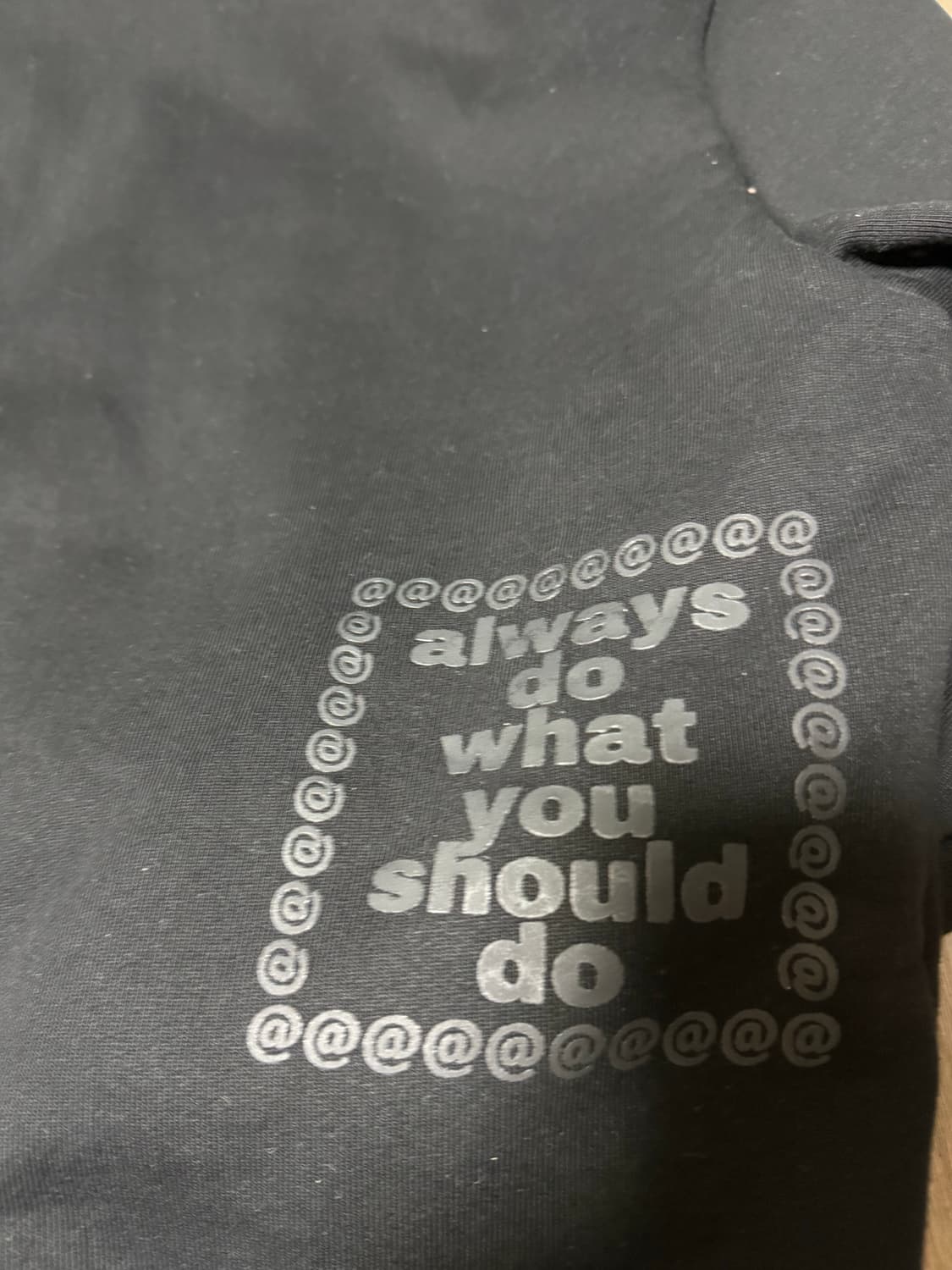 ALWAYS DO WHAT YOU SHOULD DO 후드집업[S] 상품이미지3