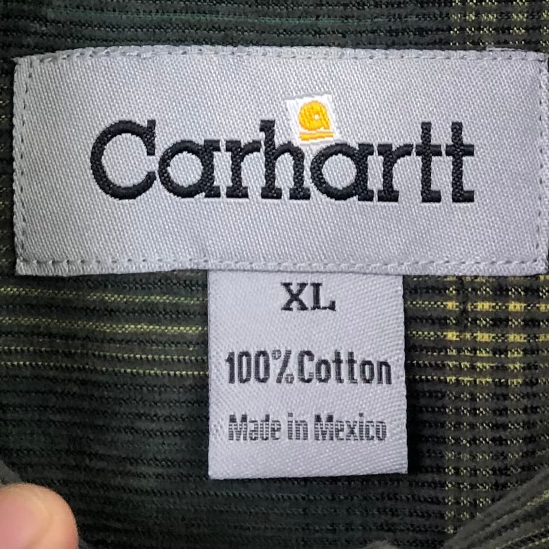 XL 칼하트 코듀로이 셔츠 상품이미지3