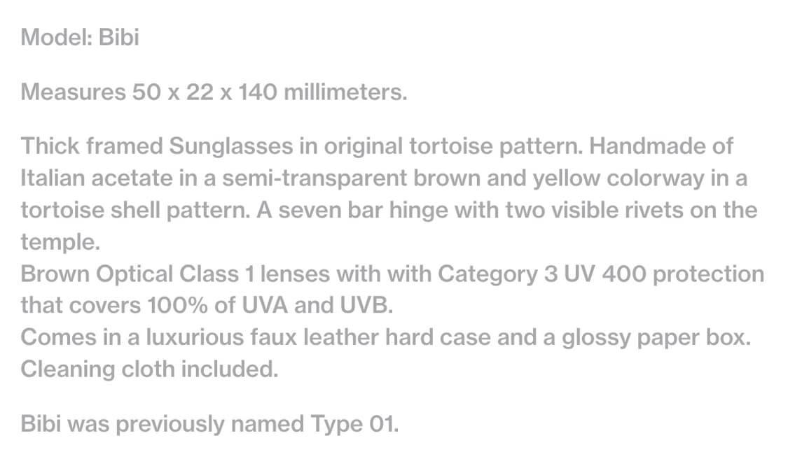 SUN BUDDIES 선글라스 Bibi 상품이미지2