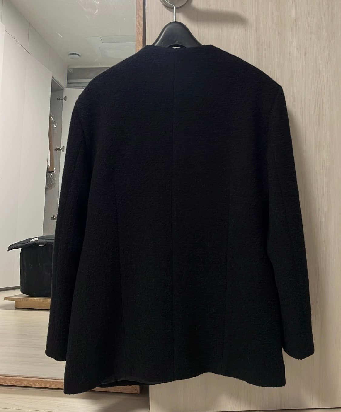 녹섭 부클 울 자켓 상품이미지2