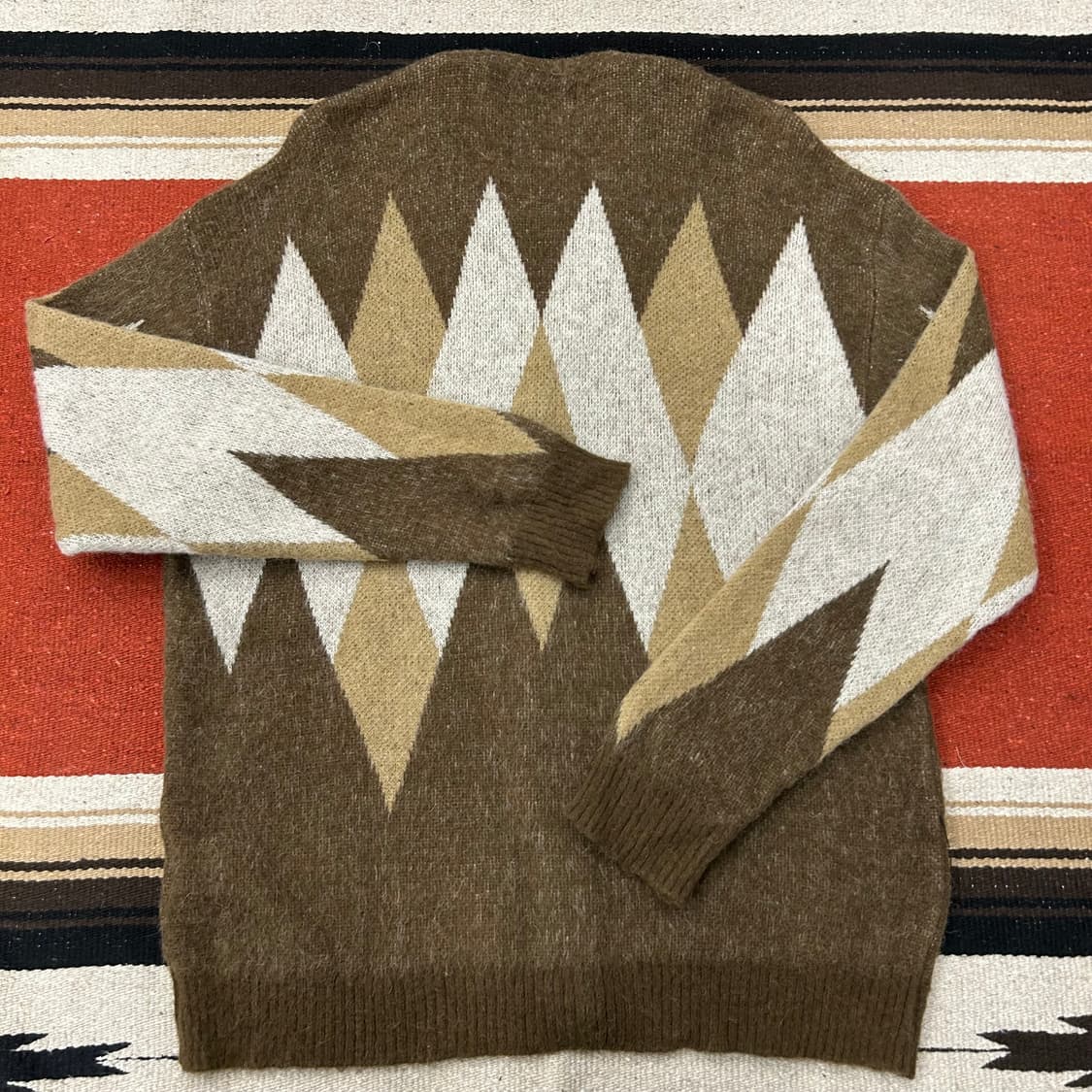 아트이프액츠 아가일 알파카가디건 상품이미지2