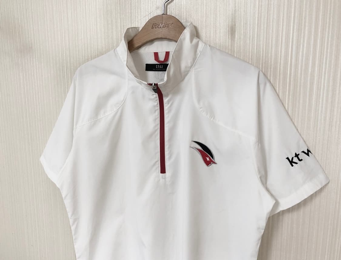 KBO KT위즈 반집업 반팔바람막이 95 상품이미지5