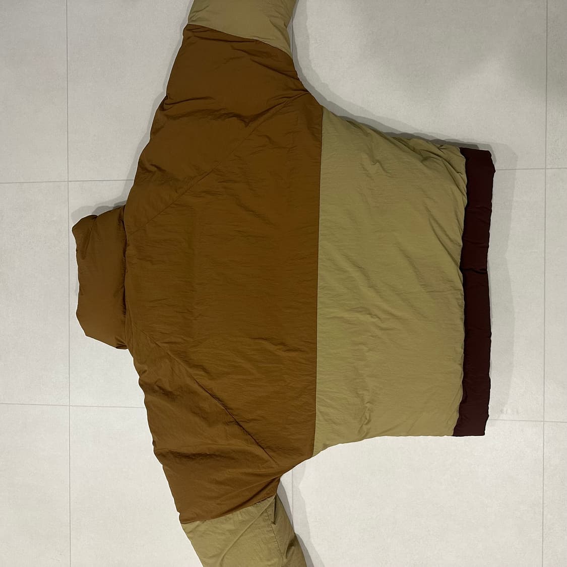 S 비헤비어 오리털 덕다운 배색곰패딩 파카 패딩 상품이미지3