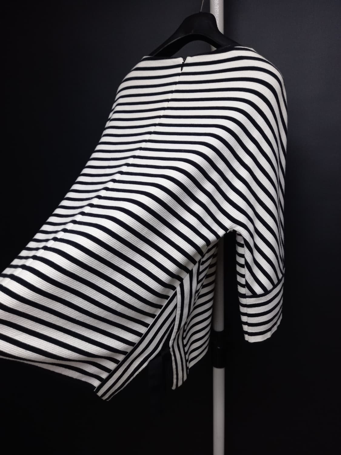 타임 춘추 7부 단가라 티 블라우스 44-77 상품이미지5