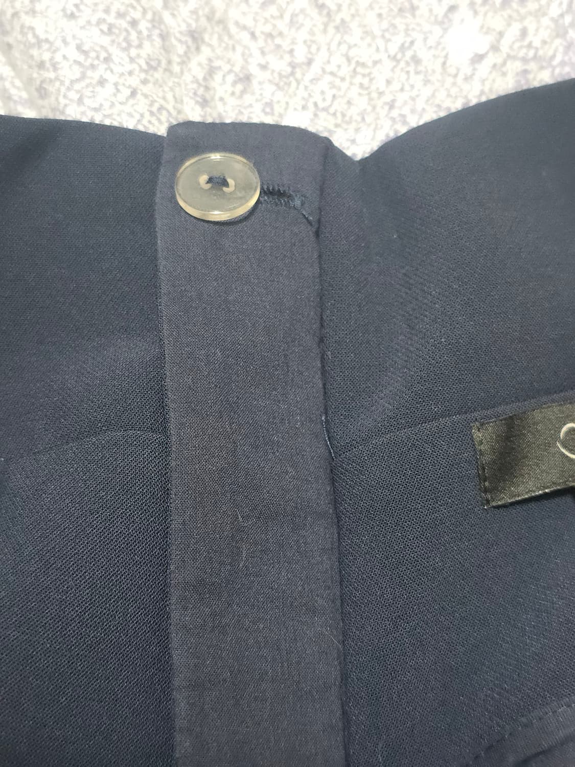 COS 네이비 와이드 슬랙스 팬츠 28인치 상품이미지6